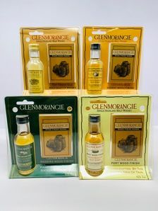 GLENMORANGIE WOOD FINISH MINIATURES GLENMORANGIE WOOD FINISH MINIATURES