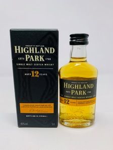 HIGHLAND PARK 12 YEAR OLD MINIATURE HIGHLAND PARK 12 YEAR OLD MINIATURE
