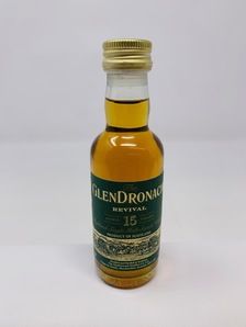 GLENDRONACH 15 YEAR OLD REVIVAL MINIATURE GLENDRONACH 15 YEAR OLD REVIVAL MINIATURE