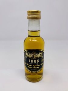 GLENTURRET 1965 HIGHLAND SINGLE MALT MINIATURE GLENTURRET 1965 HIGHLAND SINGLE MALT MINIATURE
