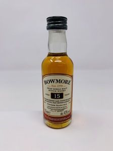 BOWMORE 15 YEAR OLD MINIATURE BOWMORE 15 YEAR OLD MINIATURE