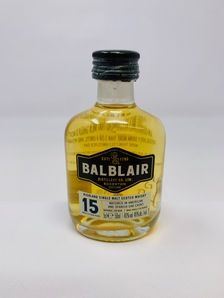 BALBLAIR 15 YEAR OLD MINIATURE BALBLAIR 15 YEAR OLD MINIATURE