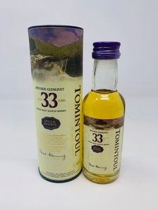 TOMINTOUL 33 YEAR OLD MINIATURE 