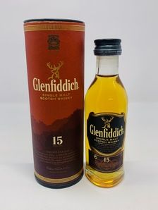 GLENFIDDICH 15 YEAR OLD MINIATURE GLENFIDDICH 15 YEAR OLD MINIATURE