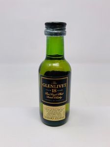 GLENLIVET 18 YEAR OLD MINIATURE GLENLIVET 18 YEAR OLD MINIATURE