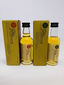 GLEN GARIOCH FOUNDERS RESERVE & 12 YEAR OLD MINIATURES GLEN GARIOCH FOUNDERS RESERVE & 12 YEAR OLD MINIATURES