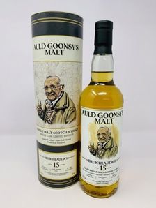 BRUICHLADDICH 15 YEAR OLD - SINGLE CASK LIMITED RELEASE - AULD GOONSEY'S MALT BRUICHLADDICH 15 YEAR OLD - SINGLE CASK LIMITED RELEASE - AULD GOONSEY'S MALT