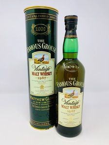 FAMOUS GROUSE VINTAGE MALT WHISKY 1987