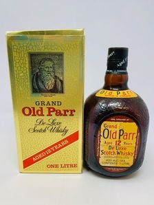 GRAND OLD PARR 12 YEAR OLD DE LUXE SCOTCH WHISKY 1 LITRE GRAND OLD PARR 12 YEAR OLD DE LUXE SCOTCH WHISKY 1 LITRE