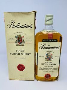 BALLANTINES FINEST SCOTCH WHISKY - ONE QUART BALLANTINES FINEST SCOTCH WHISKY - ONE QUART