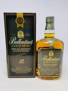 BALLANTINES 12 YEAR OLD GOLD SEAL 1 LITRE BALLANTINES 12 YEAR OLD GOLD SEAL 1 LITRE