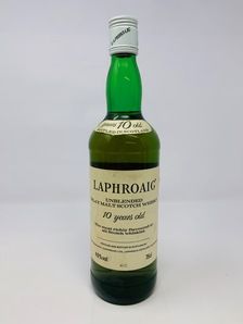 LAPHROAIG 10 YEAR OLD EARLY 1980's LAPHROAIG 10 YEAR OLD EARLY 1980's