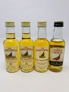 FAMOUS GROUSE WHISKY MINIATURES