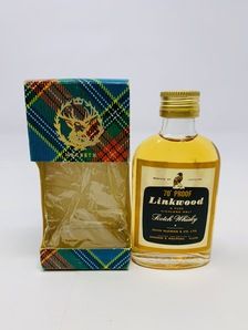 LINKWOOD WHISKY MINIATURE 70 PROOF