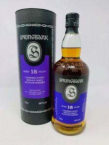 SPRINGBANK 18 YEAR OLD 2021 RELEASE