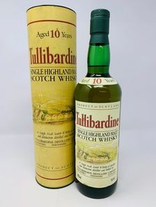 TULLIBARDINE 10 YEAR OLD 1980's