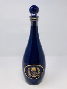 RUTHERFORDS DECANTER TO COMMEMORATE THE GOLDEN JUBILEE OF QUEEN ELIZABETH
