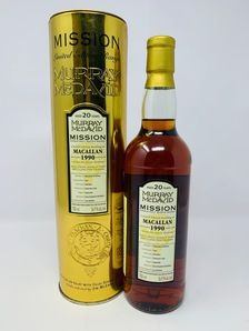 MACALLAN 1990 20 YEAR OLD - MURRAY MCDAVID MISSION GOLD SERIES MACALLAN 1990 20 YEAR OLD - MURRAY MCDAVID MISSION GOLD SERIES