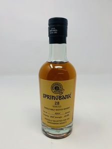 SPRINGBANK 28 YEAR OLD 20CL SPRINGBANK SOCIETY BOTTLE