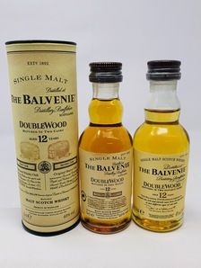 BALVENIE 12 YEAR OLD DOUBLEWOOD MINIATURES 