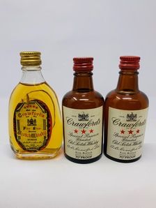 CRAWFORDS WHISKY MINIATURES 