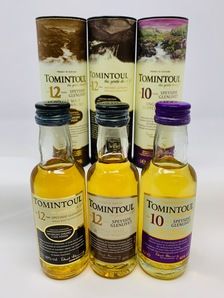 TOMINTOUL MINIATURES TOMINTOUL MINIATURES