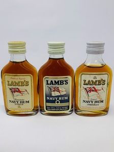 LAMBS NAVY RUM MINIATURES LAMBS NAVY RUM MINIATURES