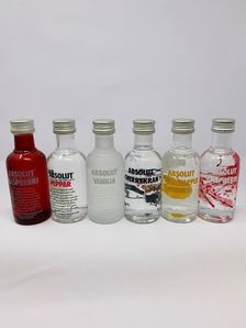 ABSOLUT VODKA MINIATURES ABSOLUT VODKA MINIATURES