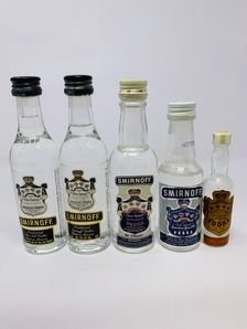 SMIRNOFF VODKA MINIATURES SMIRNOFF VODKA MINIATURES