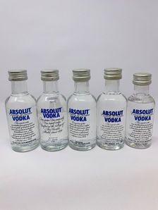 ABSOLUT VODKA MINIATURES ABSOLUT VODKA MINIATURES