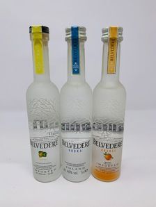 BELVEDERE VODKA MINIATURES BELVEDERE VODKA MINIATURES