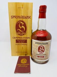 SPRINGBANK 25 YEAR OLD 1990'S RELEASE SPRINGBANK 25 YEAR OLD 1990'S RELEASE