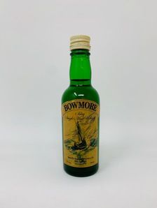 BOWMORE SHERRIFF'S 1970'S MINIATURE 1 2/3 FL OZS