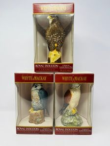 WHYTE MACKAY ROYAL DOULTON SCOTTISH BIRDS OF PREY SEE DISCRIPTION
