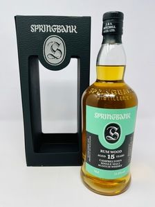 Springbank 15 Rum Wood August 2019 Release