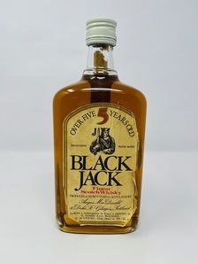 BLACK JACK OVER 5 YEAR OLD SCOTCH WHISKY - FABBRI IMPORT BLACK JACK OVER 5 YEAR OLD SCOTCH WHISKY - FABBRI IMPORT