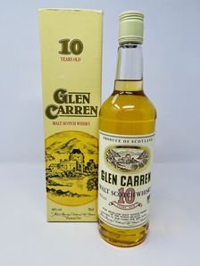 GLEN CARREN 10 YEAR OLD  - PURE HIGHLAND MALT