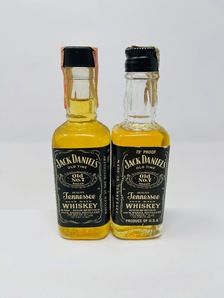 JACK DANIELS 1979 & 1983 OLD NO 7 MINIATURES JACK DANIELS 1979 & 1983 OLD NO 7 MINIATURES