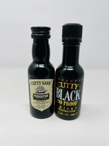 CUTTY SARK WHISKY MINIATURES CUTTY SARK WHISKY MINIATURES