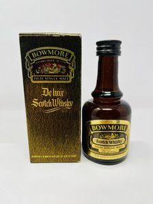 BOWMORE DE LUXE DUMPY MINIATURE 1 2/3 FLOZS BOWMORE DE LUXE DUMPY MINIATURE 1 2/3 FLOZS