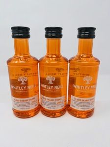 WHITLEY NEIL - BLOOD ORANGE VODKA MINIATURES WHITLEY NEIL - BLOOD ORANGE VODKA MINIATURES