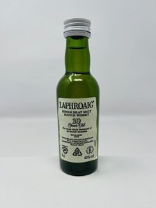 LAPHROAIG 10 YEAR OLD MINIATURE LAPHROAIG 10 YEAR OLD MINIATURE