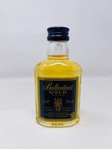 BALLANTINES 12 YEAR OLD GOLD SEAL MINIATURES BALLANTINES 12 YEAR OLD GOLD SEAL MINIATURES