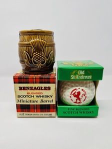 2 X WHISKY MINIATURES 2 X WHISKY MINIATURES