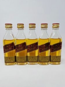 JOHNNIE WALKER RED LABEL MINIATURES JOHNNIE WALKER RED LABEL MINIATURES