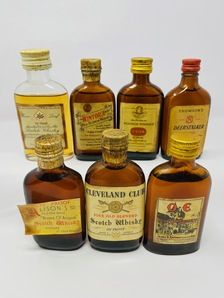 7 X WHISKY MINIATURES 7 X WHISKY MINIATURES