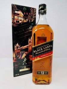 JOHNNIE WALKER 12 YEAR OLD BLACK LABEL - LONDON EDITION JOHNNIE WALKER 12 YEAR OLD BLACK LABEL - LONDON EDITION