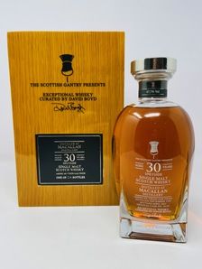 MACALLAN 30 YEAR OLD - SCOTTISH GANTRY VIRGIN AMERICAN OAK BARREL FINISH MACALLAN 30 YEAR OLD - SCOTTISH GANTRY VIRGIN AMERICAN OAK BARREL FINISH