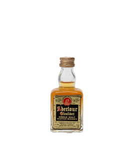 ABERLOUR GLENLIVET 1970'S 1 2/3 FLOZS WHISKY MINIATURE 9 YO ABERLOUR GLENLIVET 1970'S 1 2/3 FLOZS WHISKY MINIATURE 9 YO