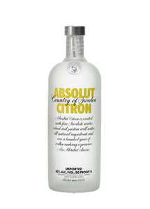 ABSOLUT CITRON VODKA 1 LTR ABSOLUT CITRON VODKA 1 LTR